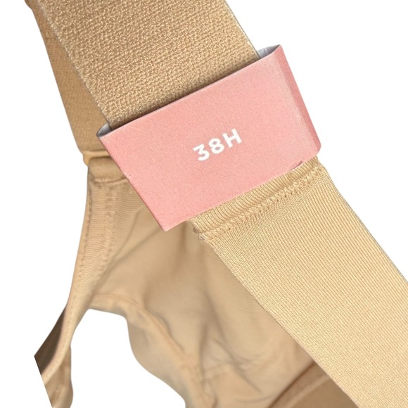 NWT Cacique 38H T-Shirt Bra Full Coverage Comfort Everyday Nude Seamless - Picture 3 of 9